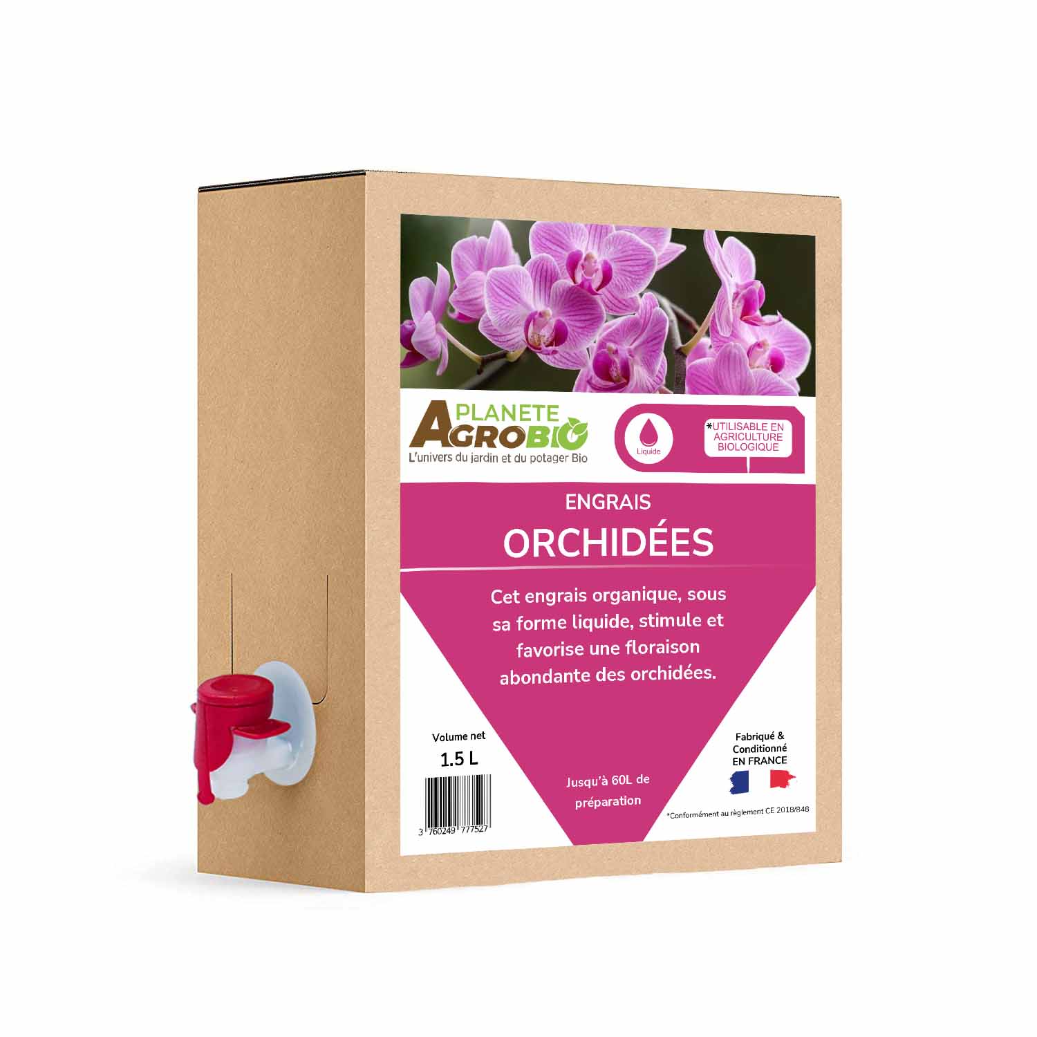 Engrais orchidées 1.5L