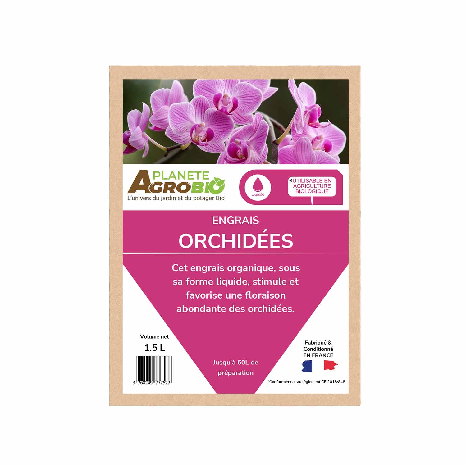 Engrais orchidées 1.5L – Image 2