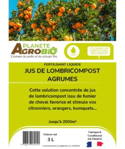 Jus de lombricompost agrumes 3L – Image 4
