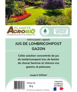 Jus de lombricompost gazon 5L – Image 4