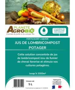 Jus de lombricompost potager 5L – Image 4