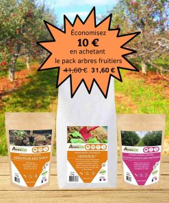 Pack arbres fruitiers