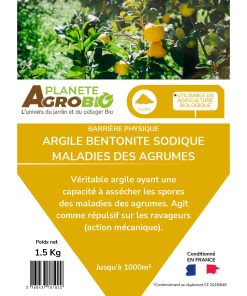 Barrière physique Argile bentonite sodique - Maladies des agrumes 1.5Kg – Image 3