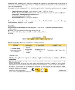 Barrière physique Argile bentonite sodique - Maladies des baies et petits fruits 1.5Kg – Image 4