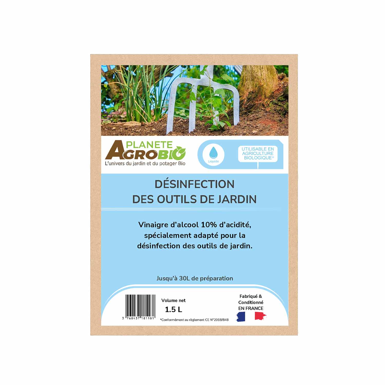 Désinfection des outils de jardin 1.5L – Image 2