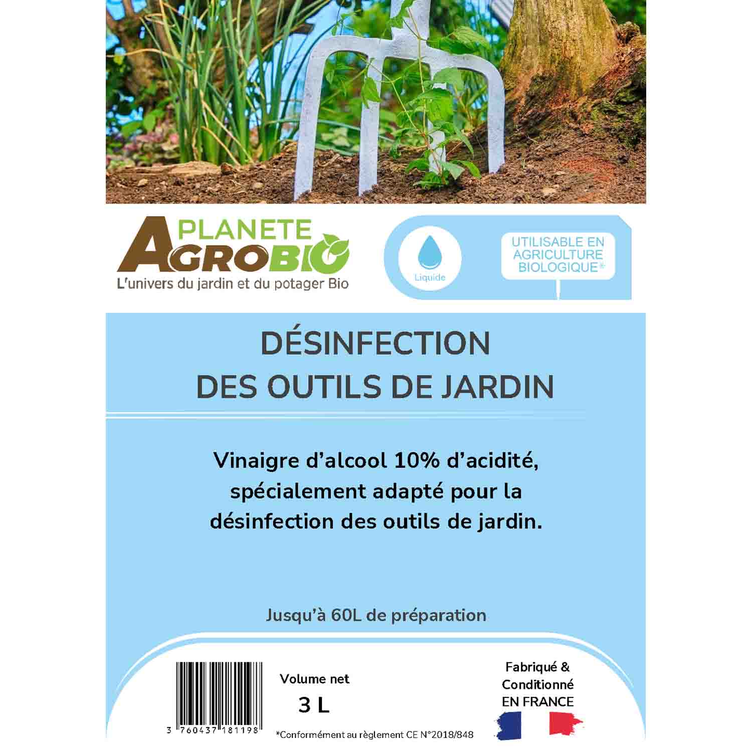 Désinfection des outils du jardin 3L – Image 4
