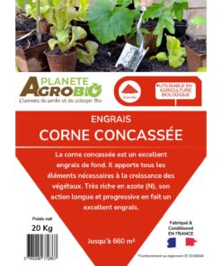 Engrais corne concassée 20Kg – Image 3