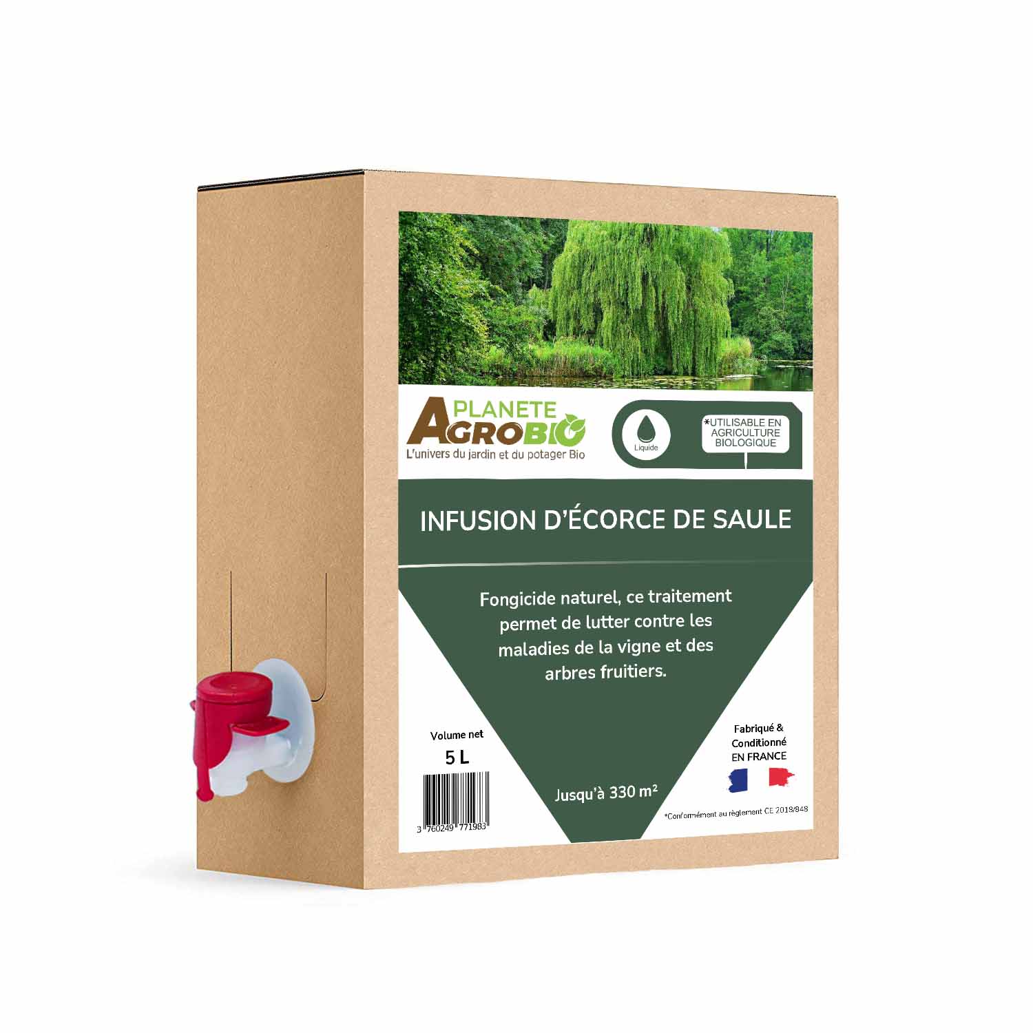 Infusion d'écorce de saule 5L