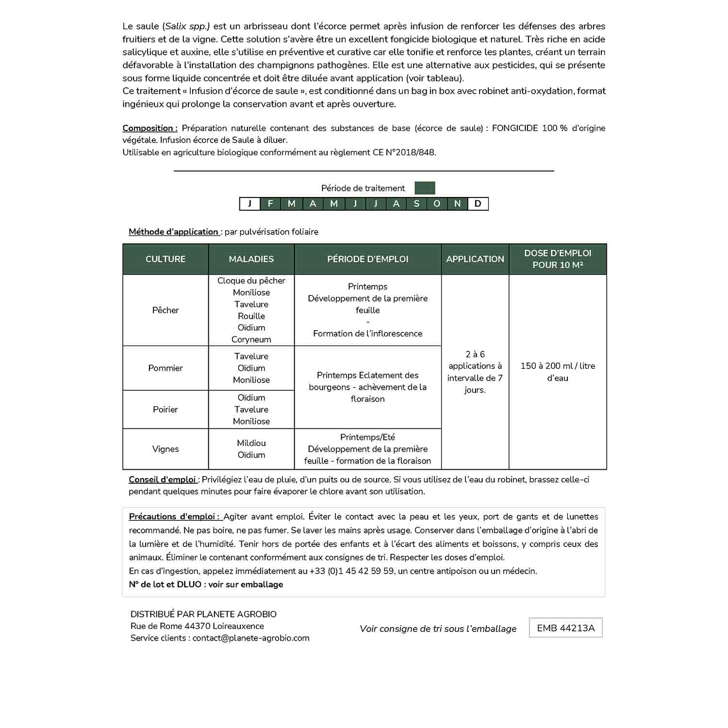 Infusion d'écorce de saule 5L – Image 5