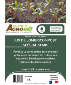 Jus de lombricompost spécial semis 3L – Image 4