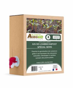 Jus de lombricompost spécial semis 3L