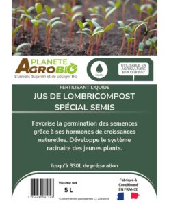Jus de lombricompost spécial semis 5L – Image 4