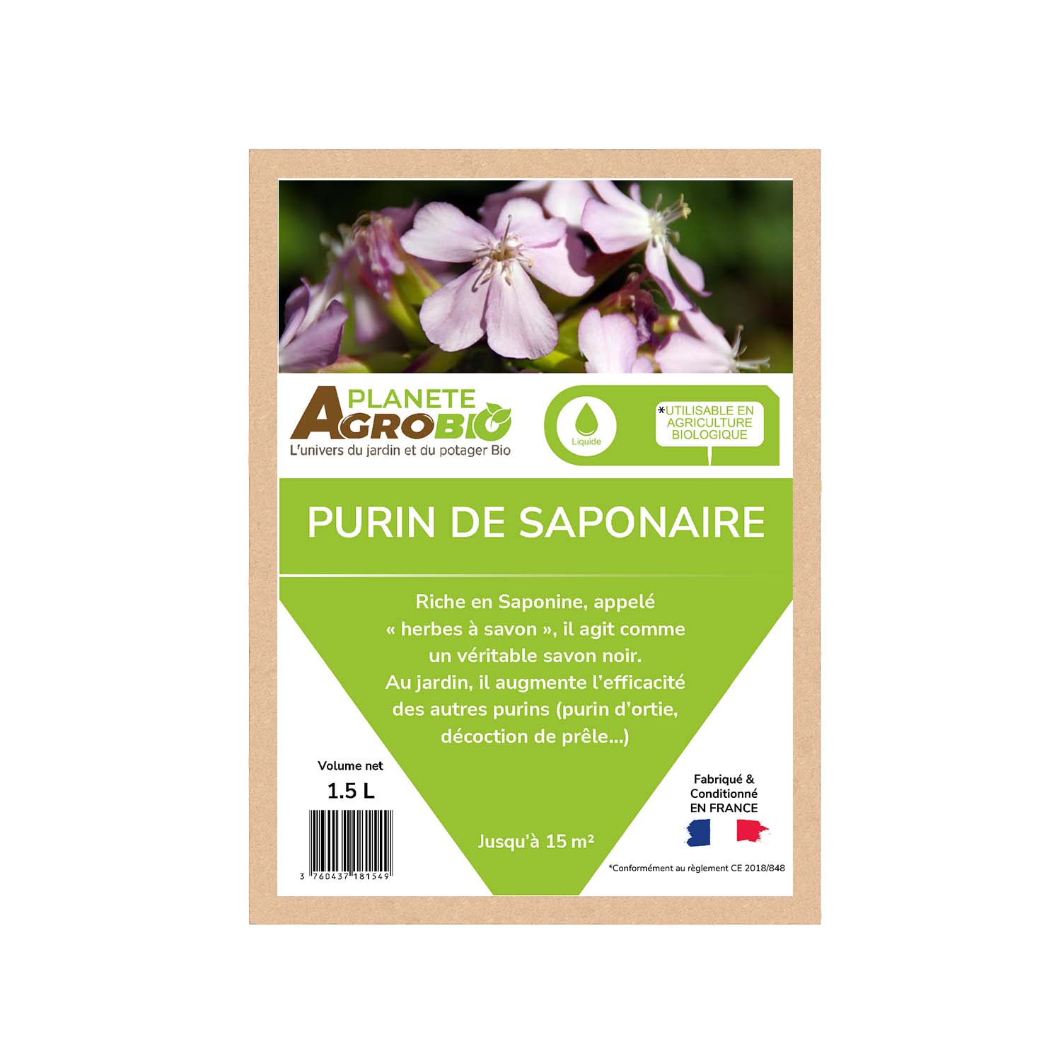 Purin de saponaire 1.5L – Image 2
