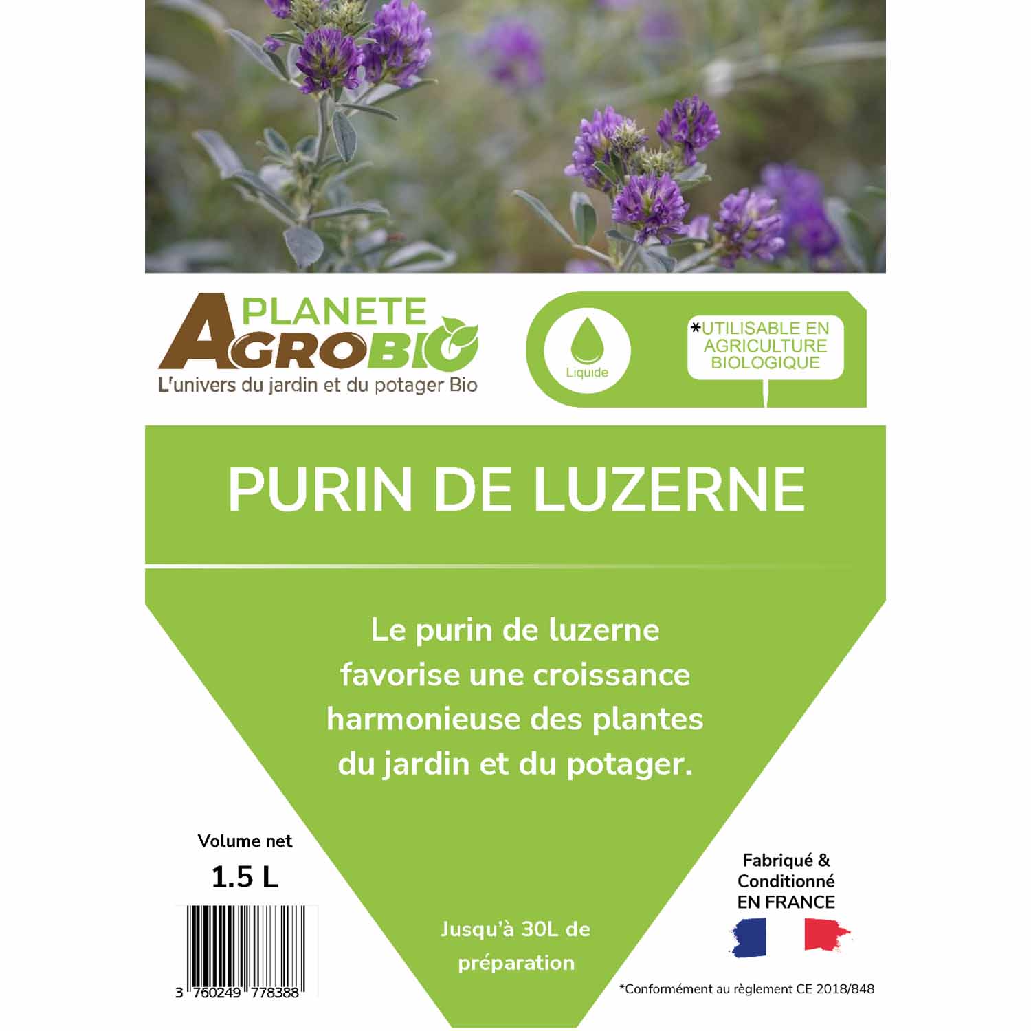 Purin de luzerne 1.5L – Image 4