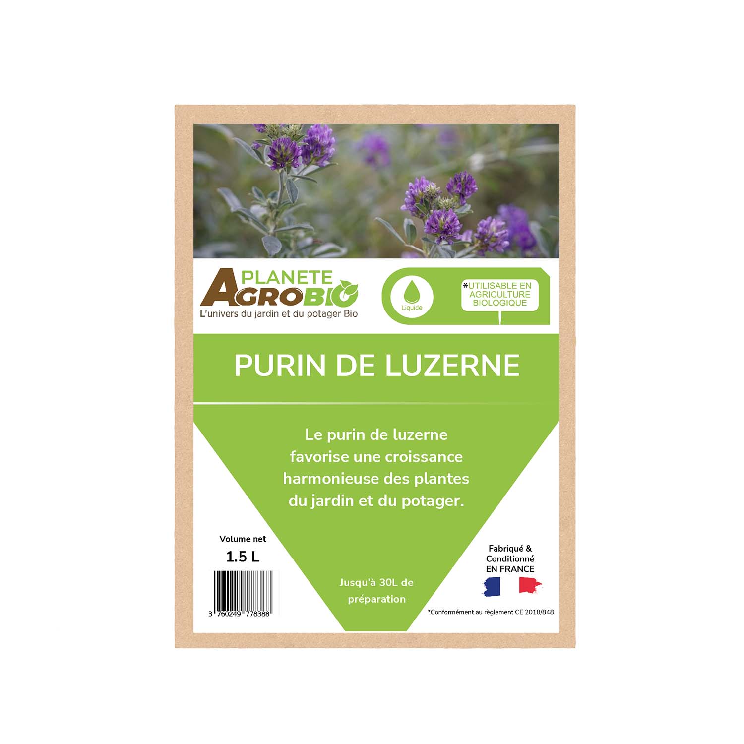 Purin de luzerne 1.5L – Image 2