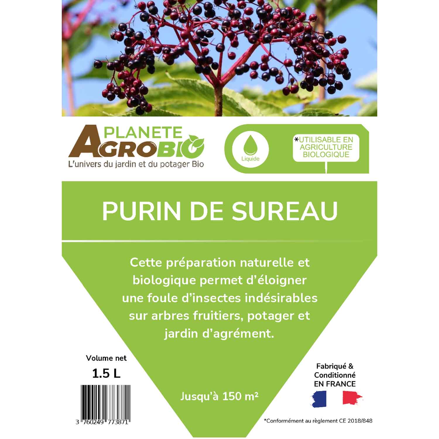 Purin de sureau 1.5L – Image 4