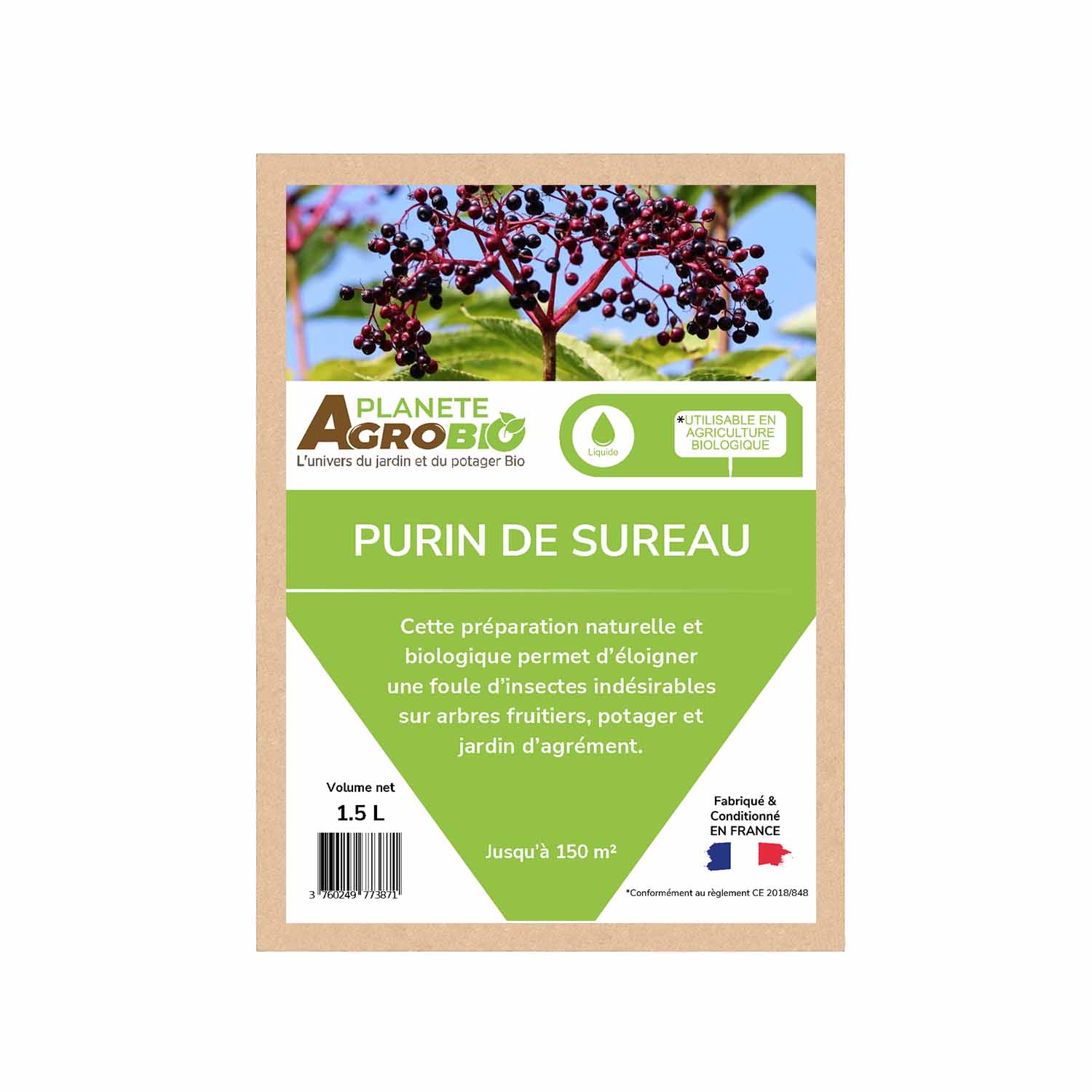 Purin de sureau 1.5L – Image 2
