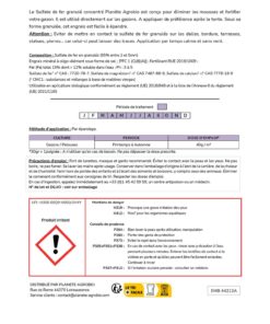 Sulfate de fer granulés gazon et pelouses 1.5Kg – Image 4