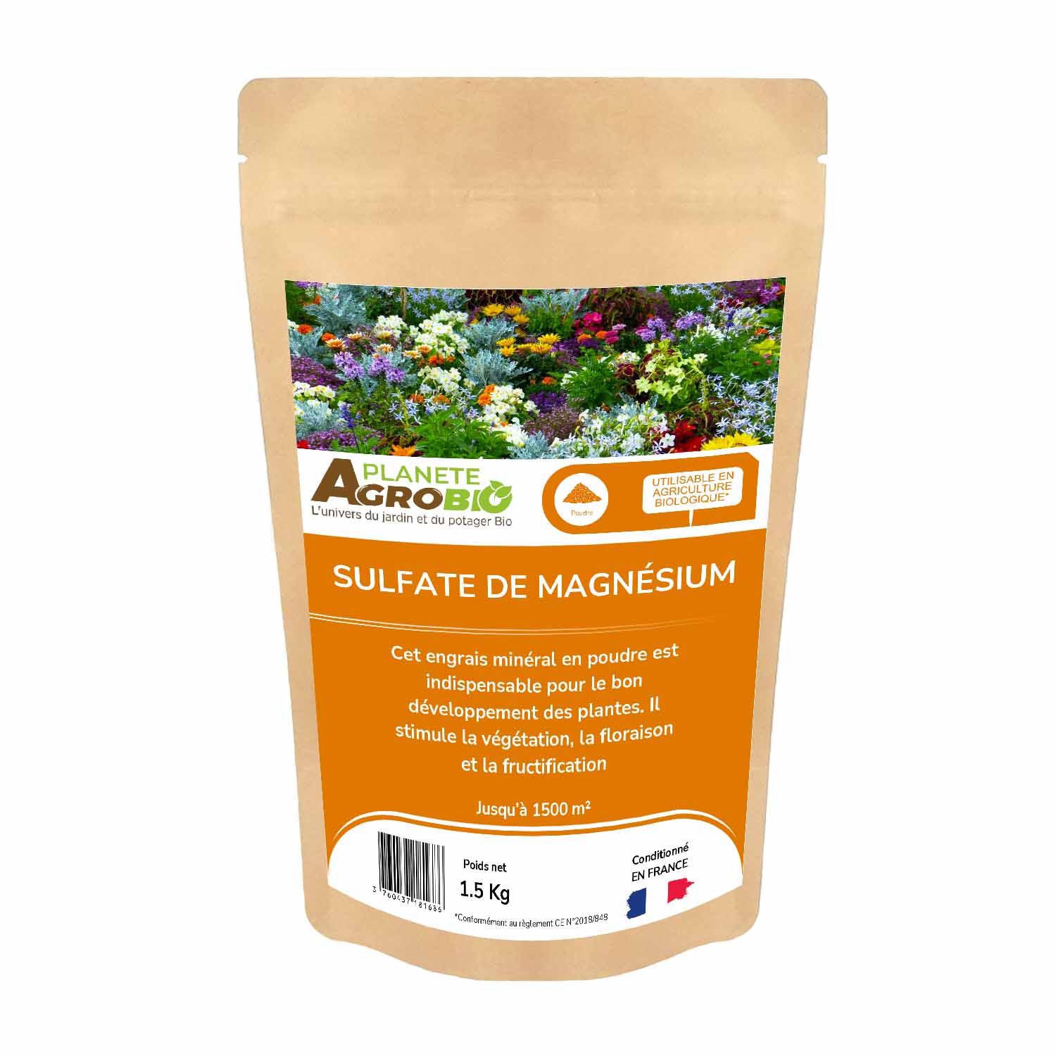 Sulfate de magnésium 1.5Kg