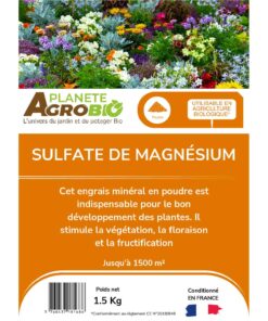 Sulfate de magnésium 1.5Kg – Image 3