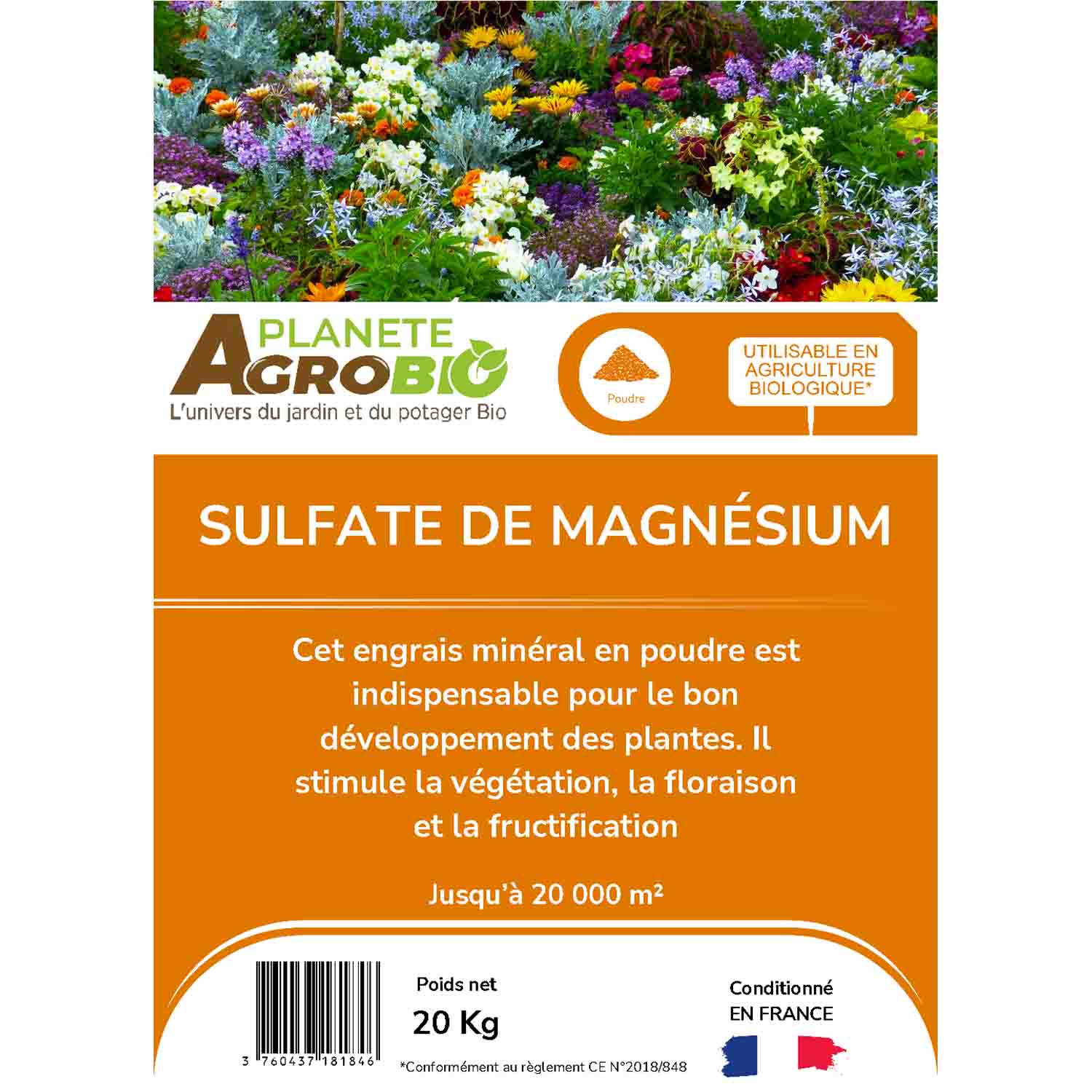 Sulfate de magnésium 20Kg – Image 3