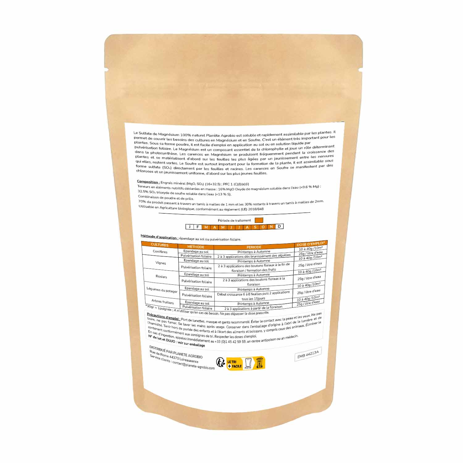Sulfate de magnésium 750g – Image 2
