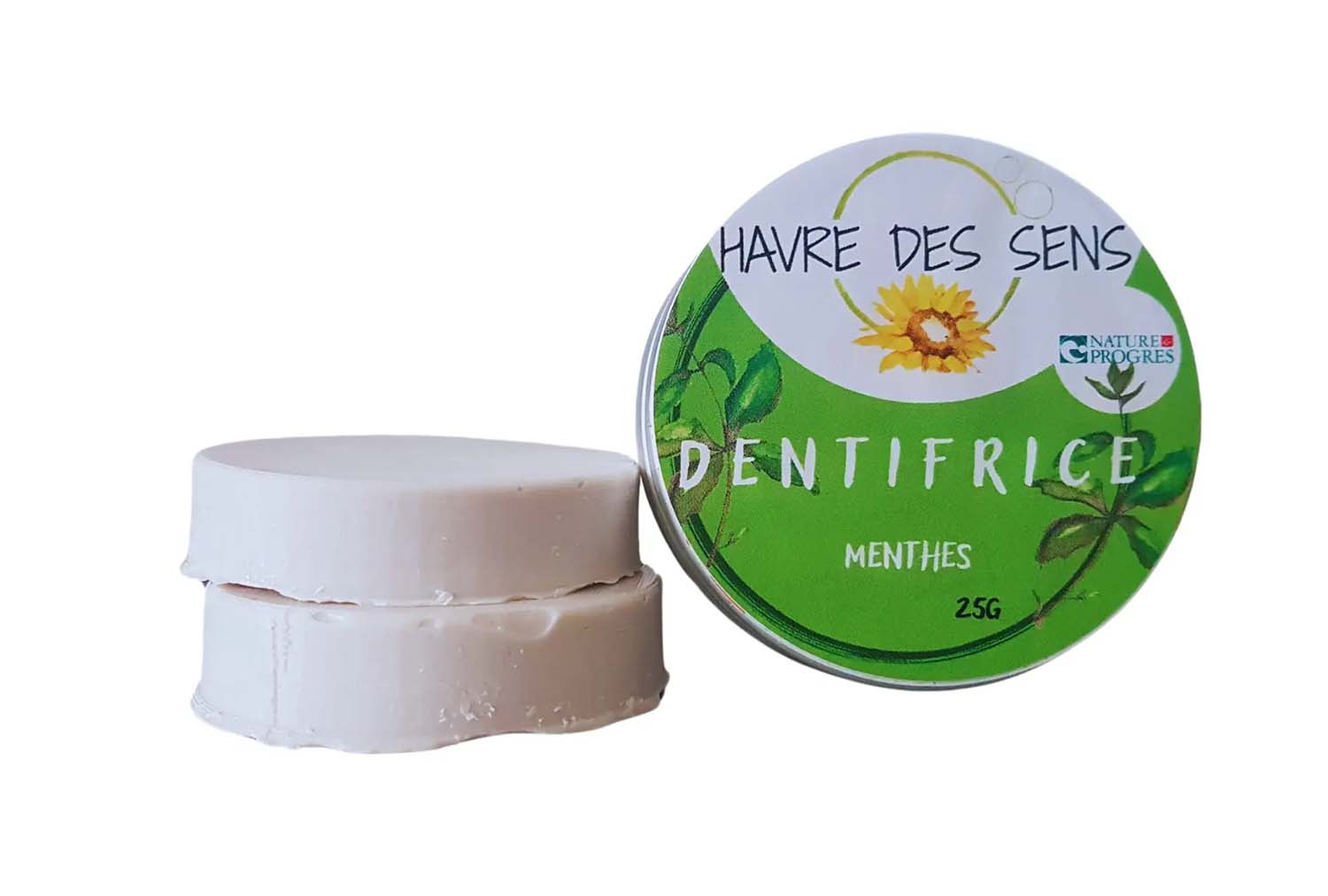 Dentifrice solide à la menthe – Image 2