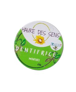 Dentifrice solide à la menthe