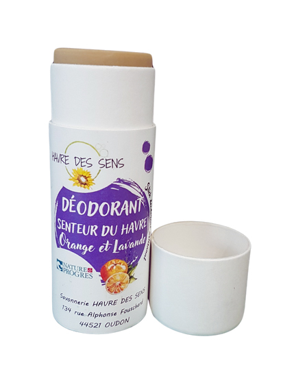 Déodorant solide lavande et orange