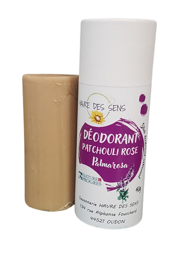 Déodorant solide patchouli rose – Image 2