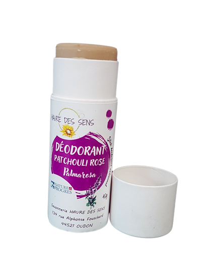 Déodorant solide patchouli rose