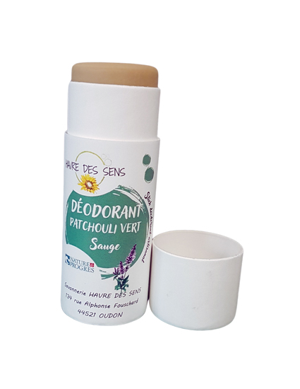Déodorant solide patchouli vert