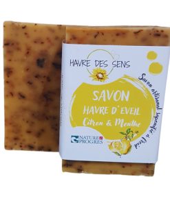 Savon gommage citron et menthe 100g
