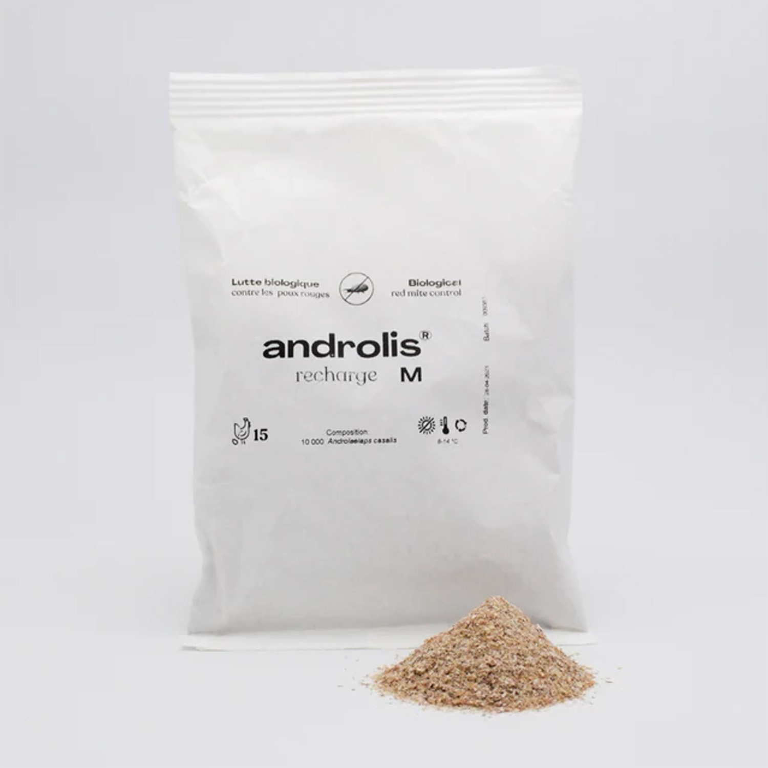 Recharge Androlis M (Androlaelaps casalis)