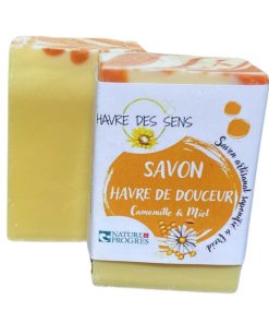 Savon camomille et miel 100g