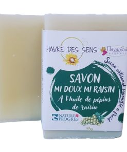 Savon mi doux mi raisin 100g