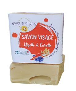 Savon visage nigelle et carotte