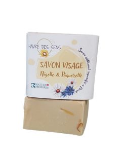 Savon visage nigelle et pâquerette