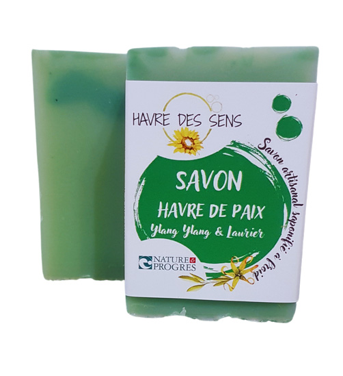 Savon ylang ylang et laurier 100g