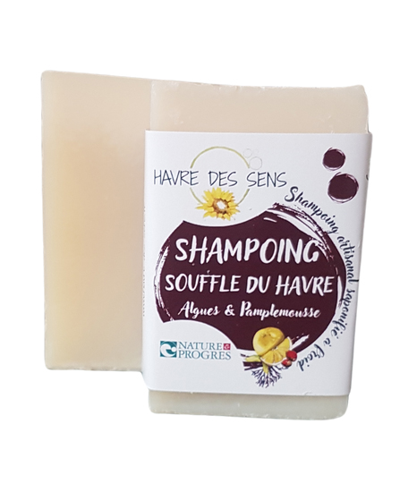 Shampoing solide algues et pamplemousse 100g