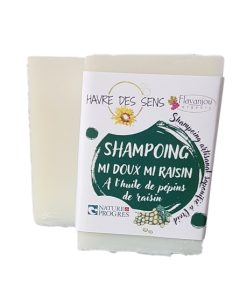 Shampoing solide mi doux mi raisin 100g