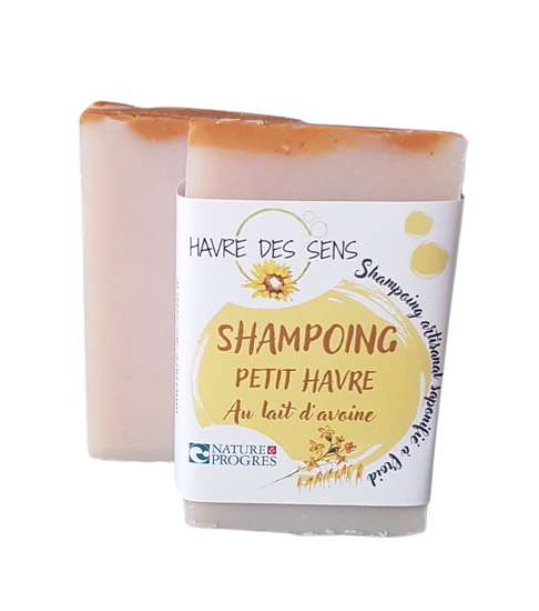 Shampoing solide au lait d'avoine 100g