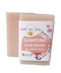 Shampoing solide au lait de chèvre 100g