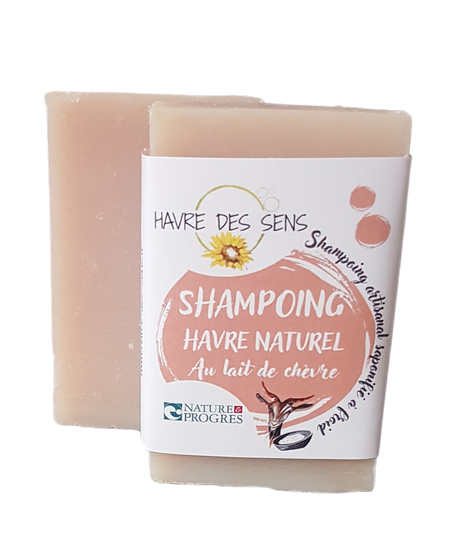 Shampoing solide au lait de chèvre 100g